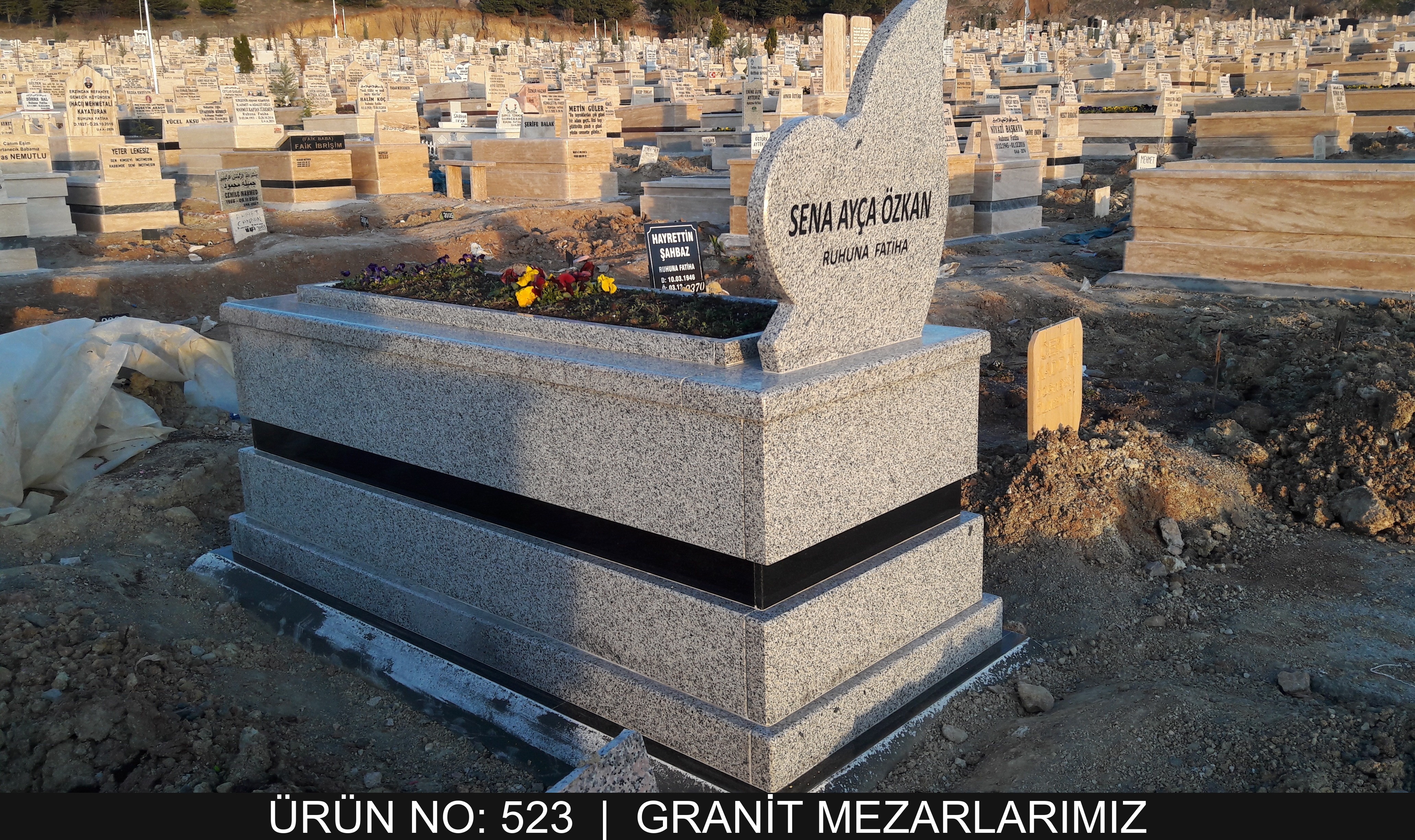 Granit Mezarlar - Model 523