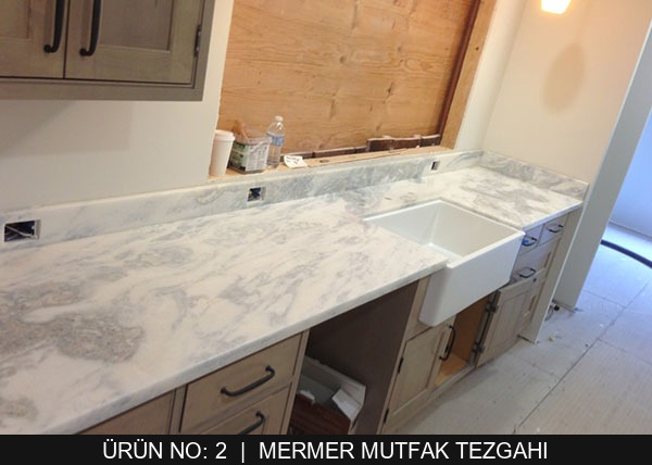 Mermer Mutfak Tezgahı - Model 005