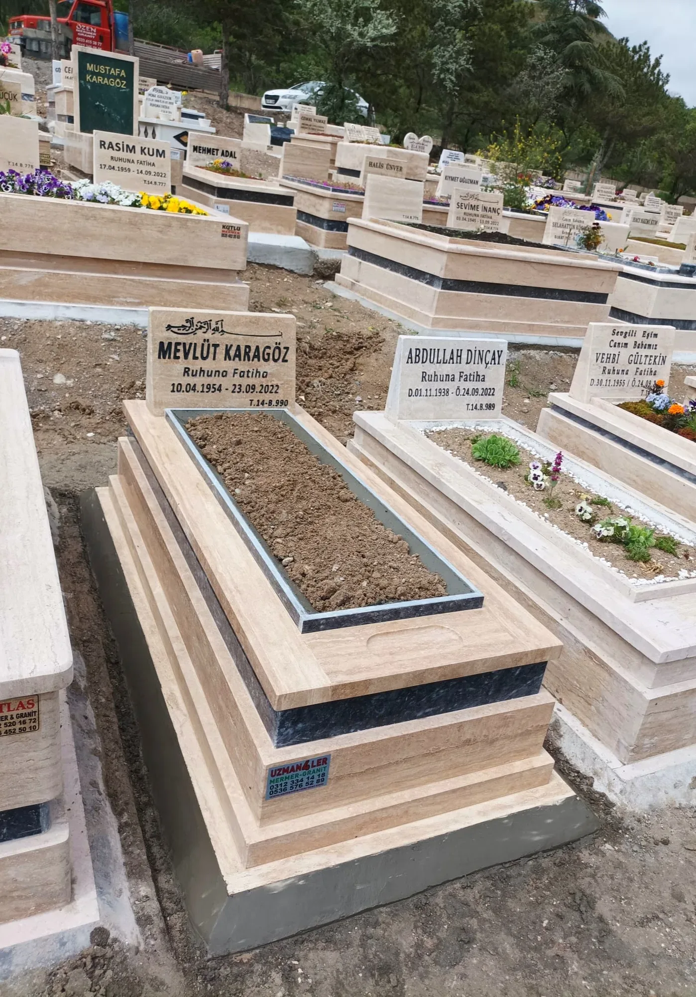 5cm Tek Kişilik Mezarlar — Model #199