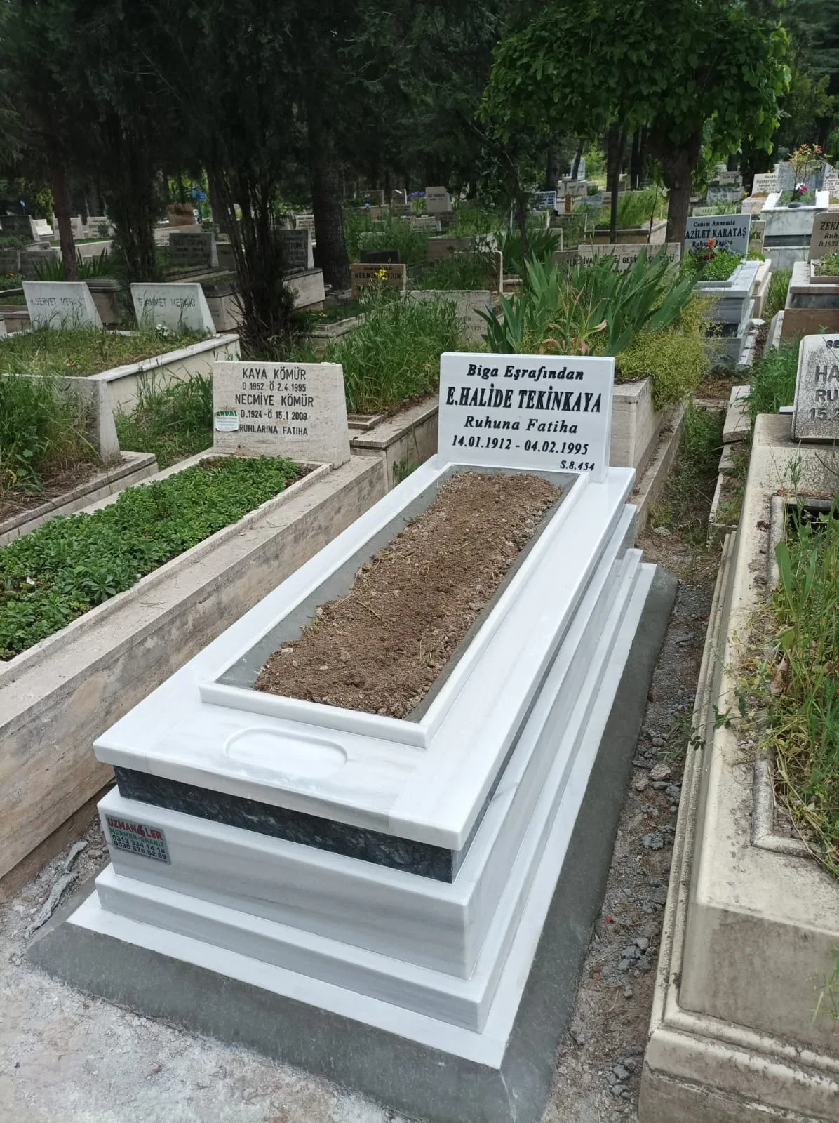 5cm Tek Kişilik Mezarlar — Model #200