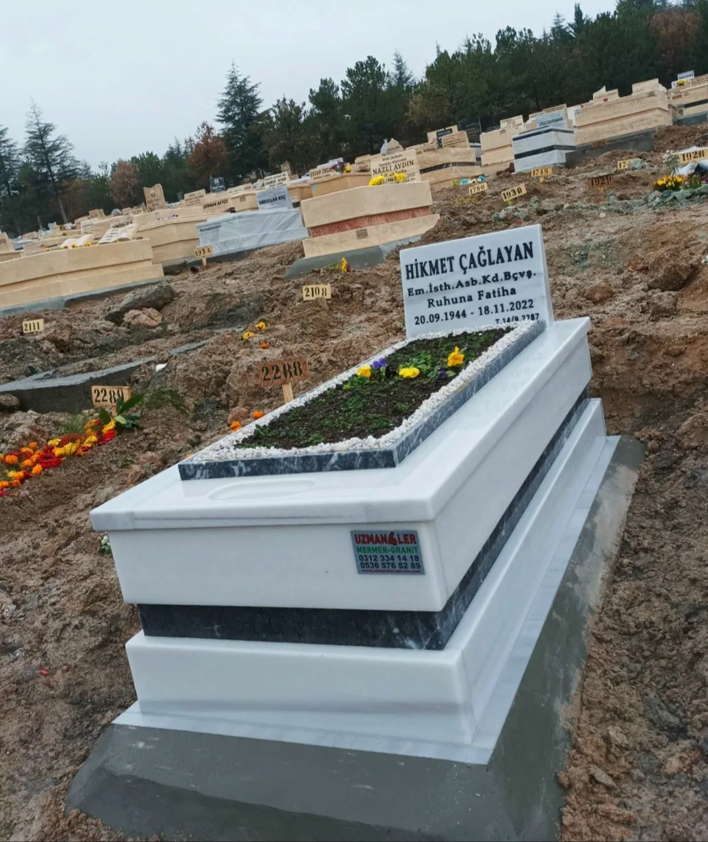 5cm Tek Kişilik Mezarlar — Model #202