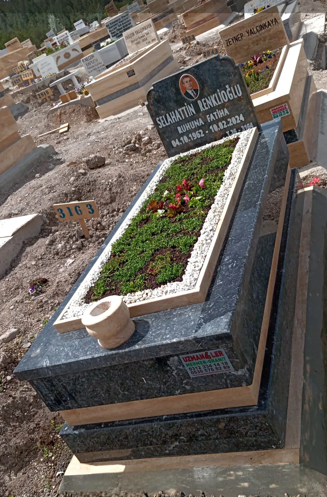 5cm Tek Kişilik Mezarlar — Model #207