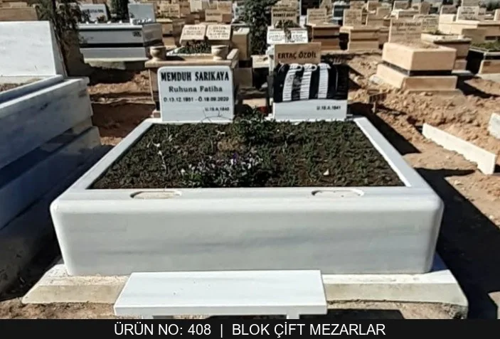 Blok Çift Kişilik Mezarlar — Model #408