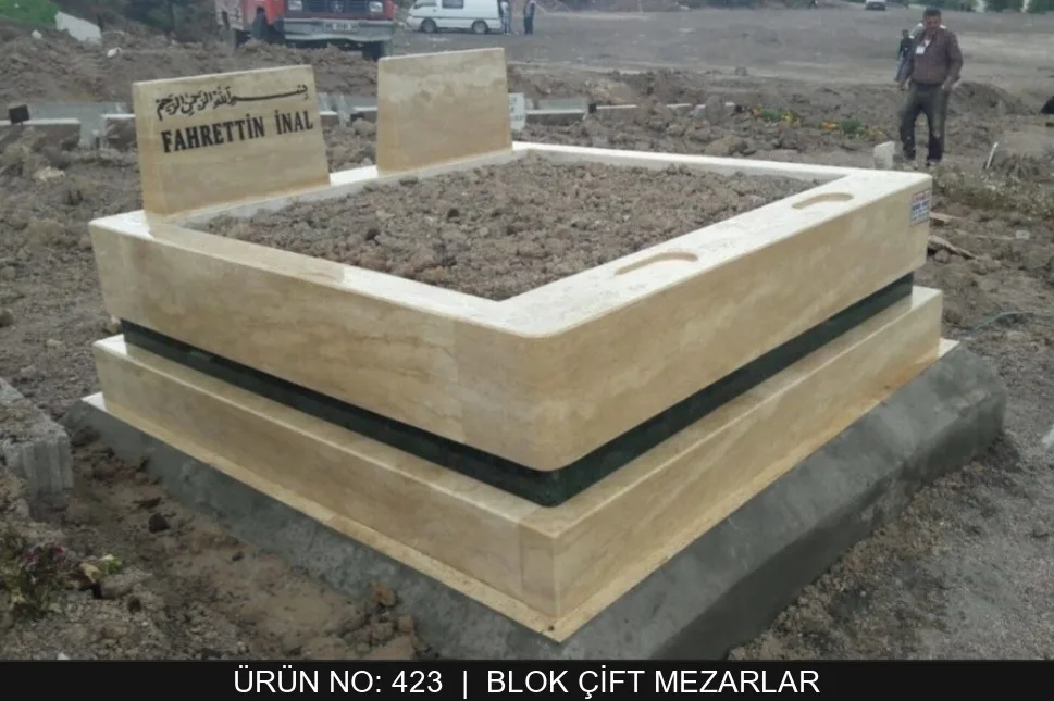 Blok Çift Kişilik Mezarlar — Model #423
