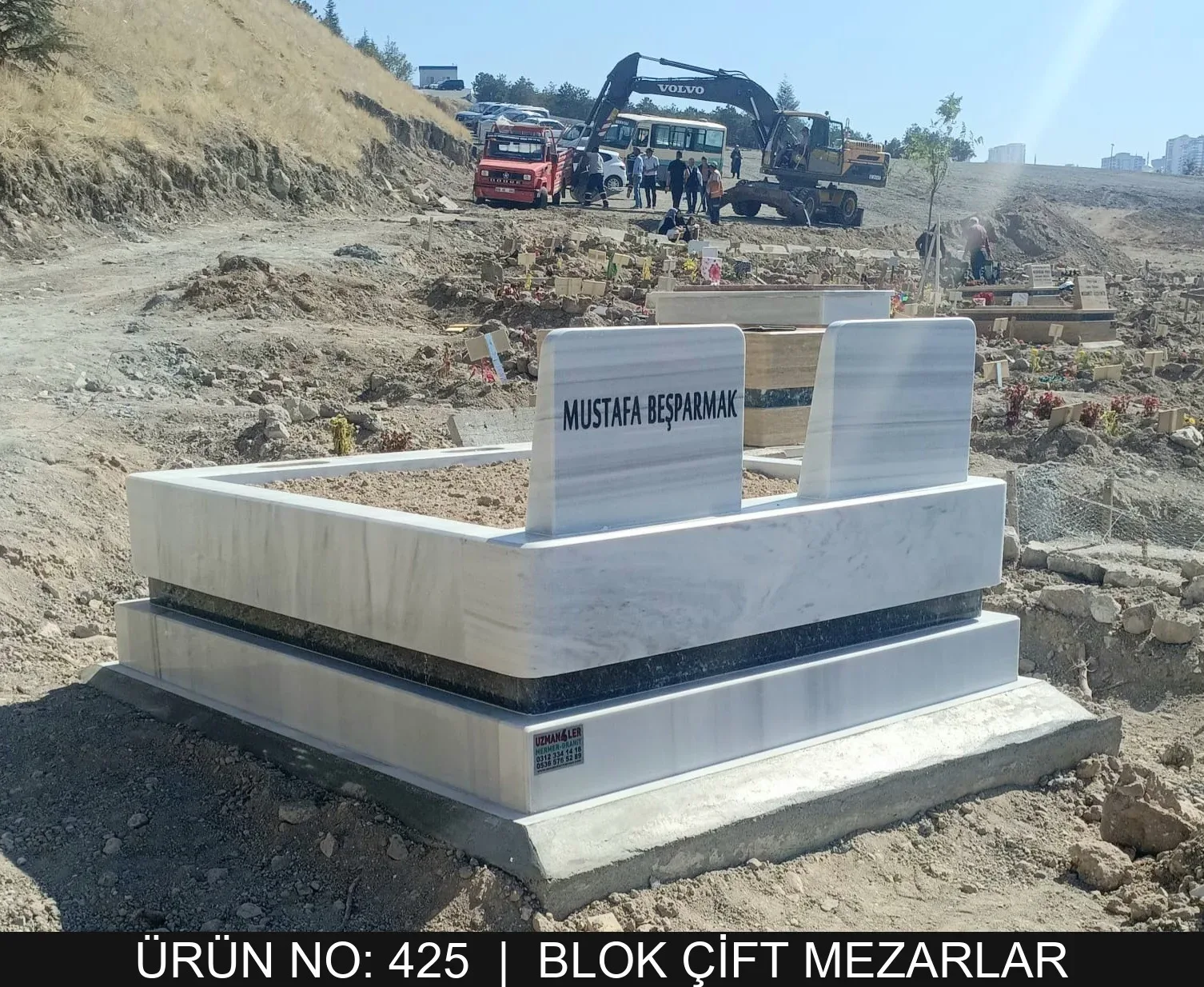 Blok Çift Kişilik Mezarlar — Model #425