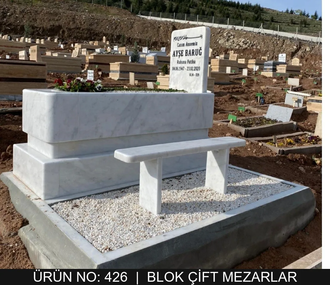 Blok Çift Kişilik Mezarlar — Model #426