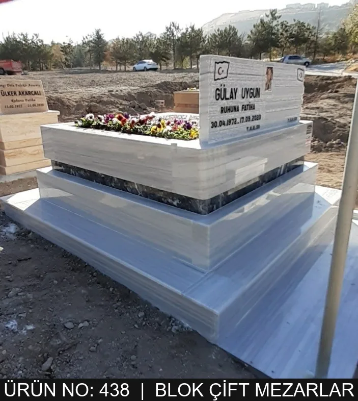 Blok Çift Kişilik Mezarlar — Model #438