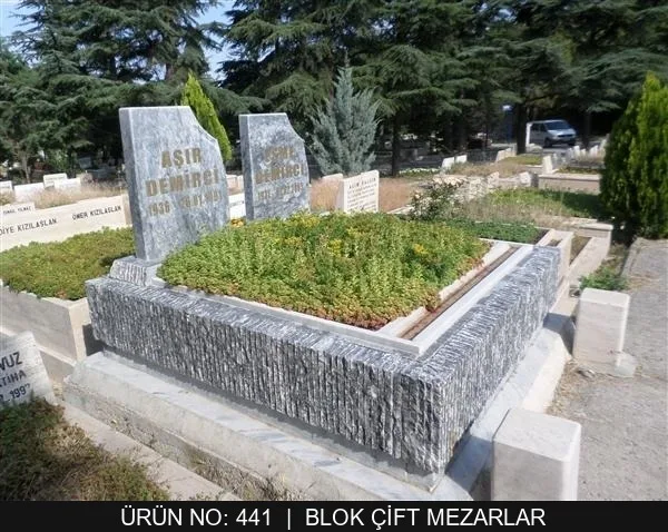 Blok Çift Kişilik Mezarlar — Model #441