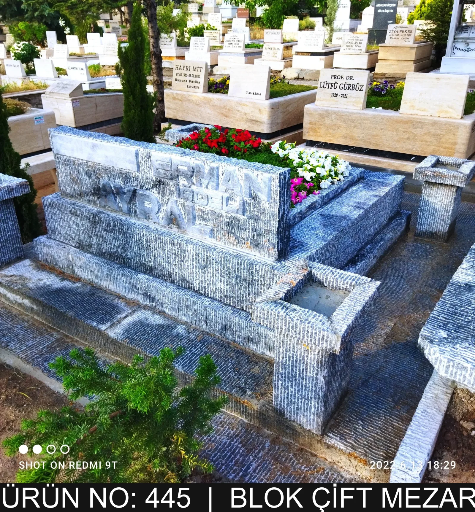 Blok Çift Kişilik Mezarlar — Model #445