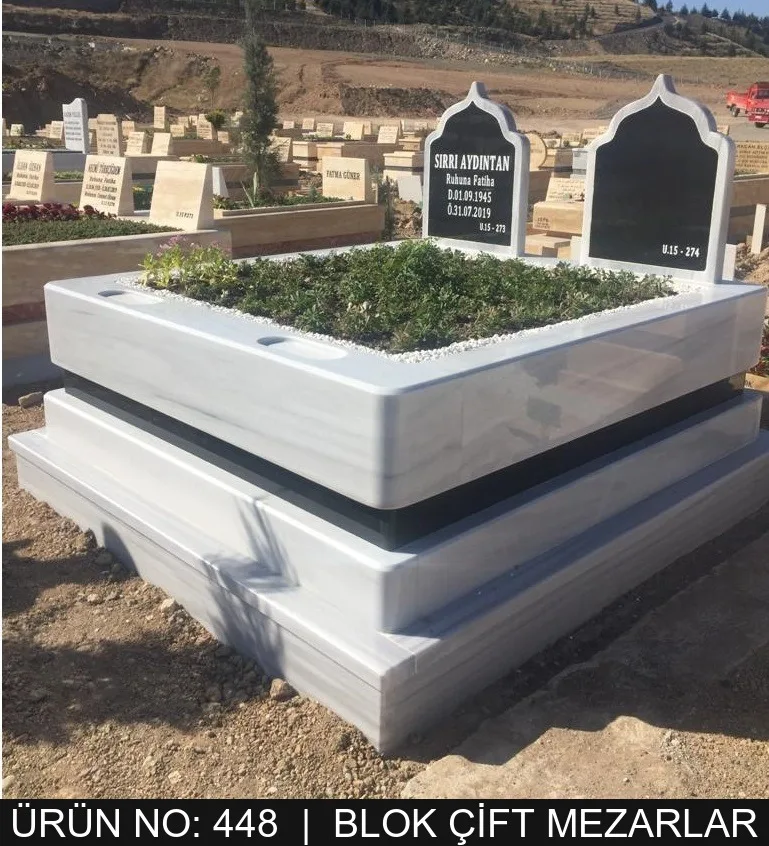 Blok Çift Kişilik Mezarlar — Model #448
