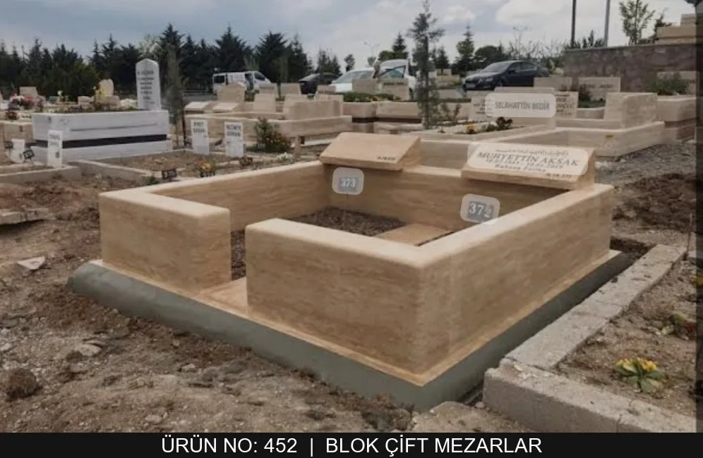 Blok Çift Kişilik Mezarlar — Model #452
