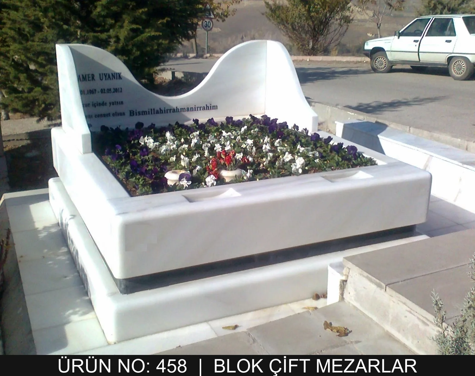 Blok Çift Kişilik Mezarlar — Model #458