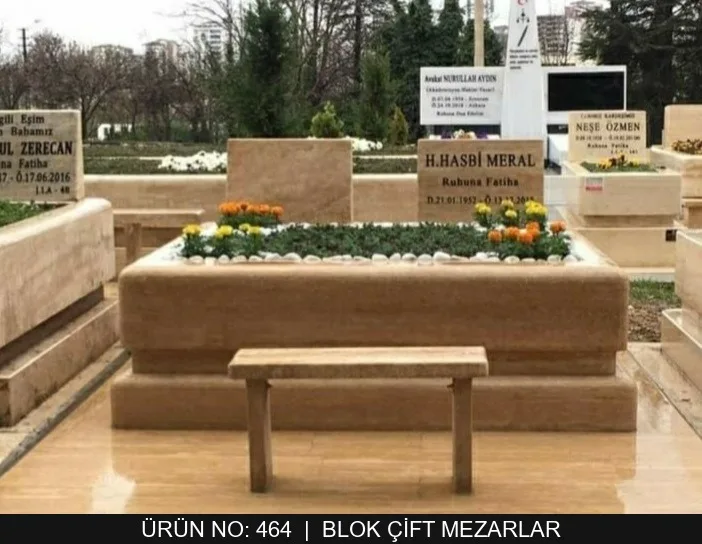 Blok Çift Kişilik Mezarlar — Model #464