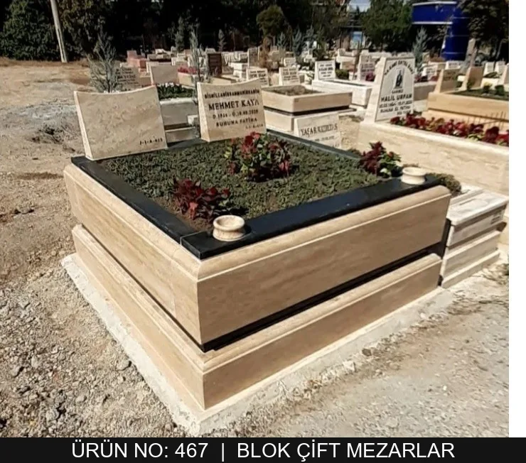 Blok Çift Kişilik Mezarlar — Model #467