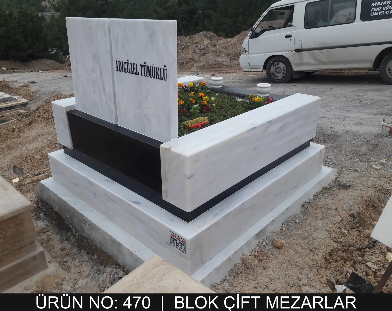 Blok Çift Kişilik Mezarlar — Model #470