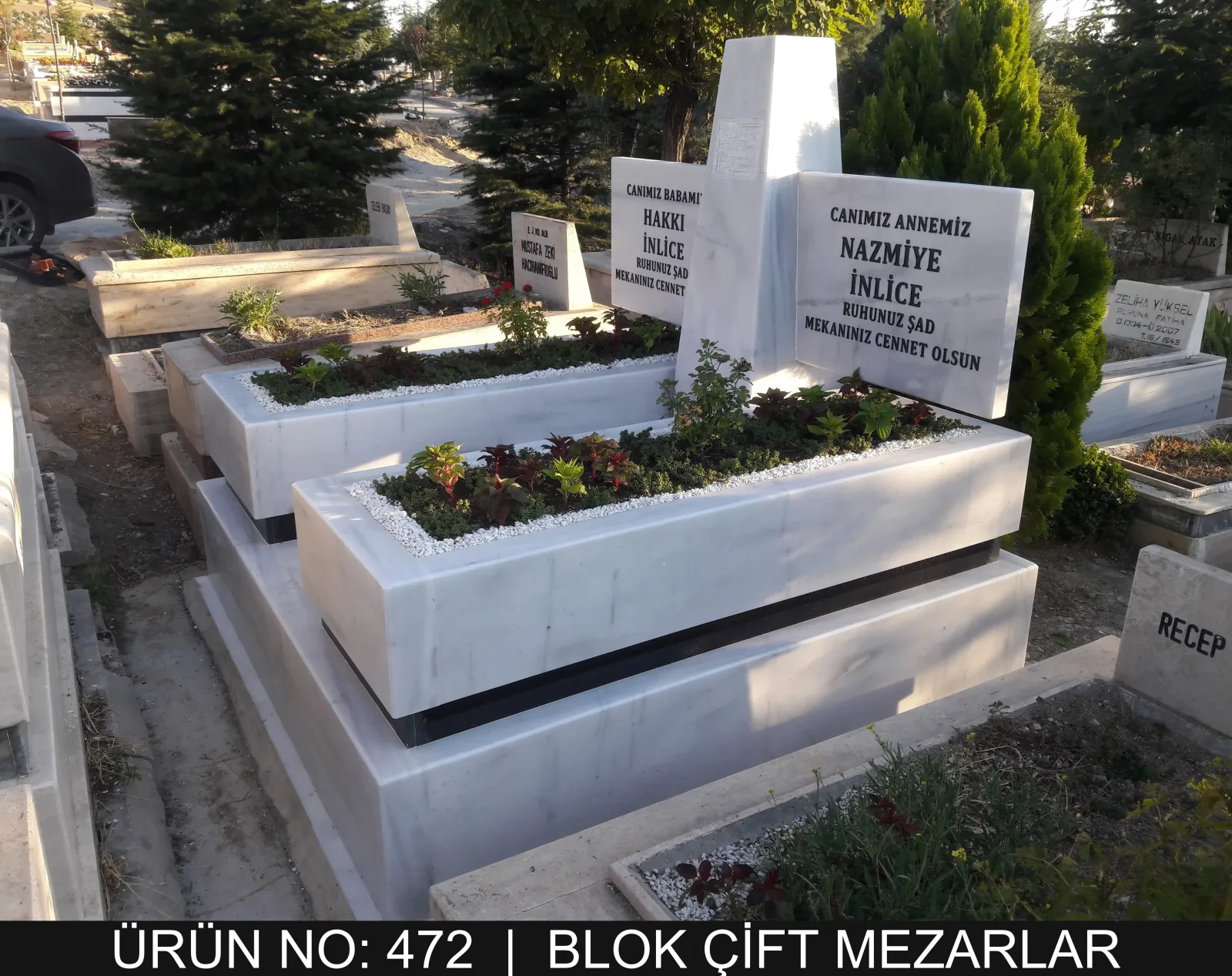Blok Çift Kişilik Mezarlar — Model #472