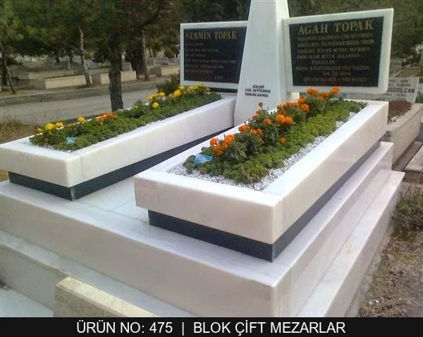 Blok Çift Kişilik Mezarlar — Model #475