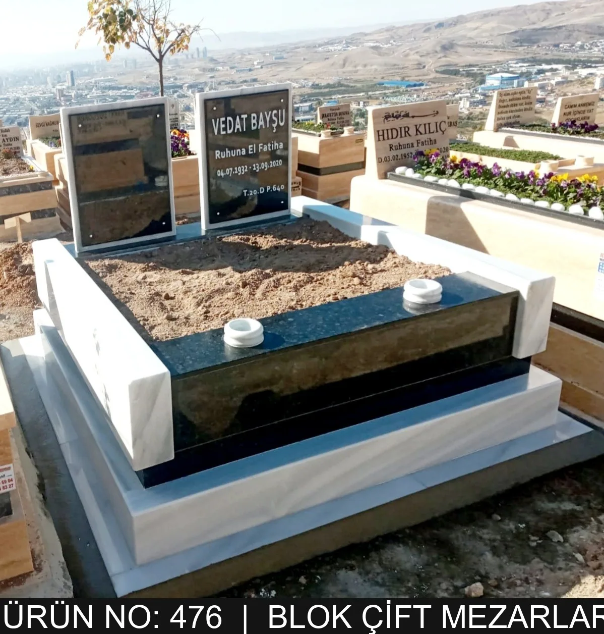 Blok Çift Kişilik Mezarlar — Model #476