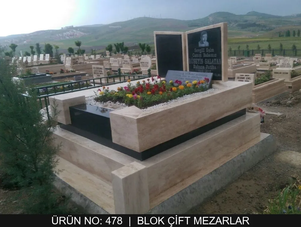Blok Çift Kişilik Mezarlar — Model #478