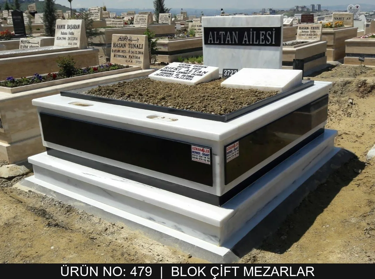 Blok Çift Kişilik Mezarlar — Model #479