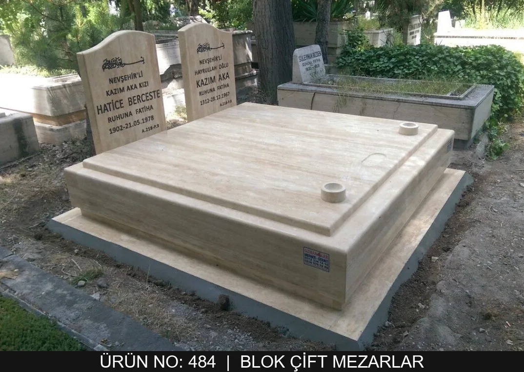 Blok Çift Kişilik Mezarlar — Model #484