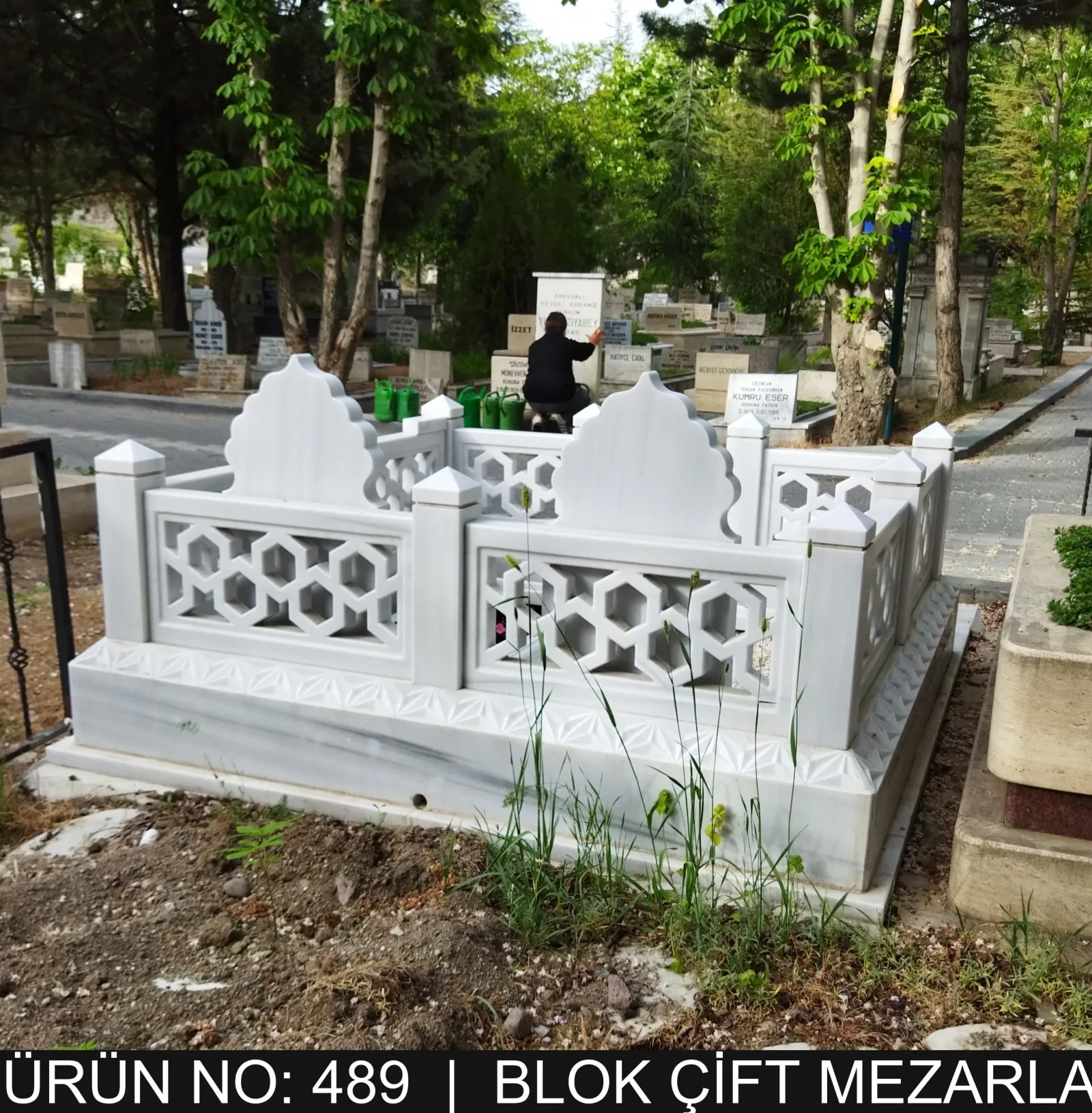 Blok Çift Kişilik Mezarlar — Model #489