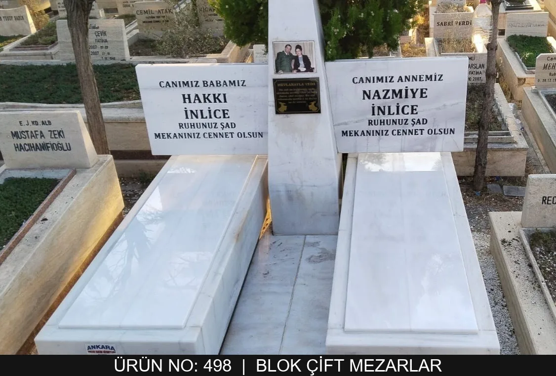 Blok Çift Kişilik Mezarlar — Model #498