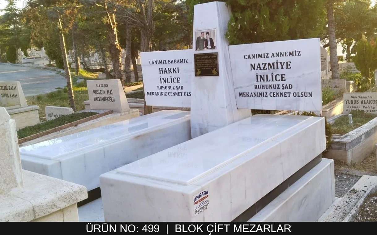 Blok Çift Kişilik Mezarlar — Model #499