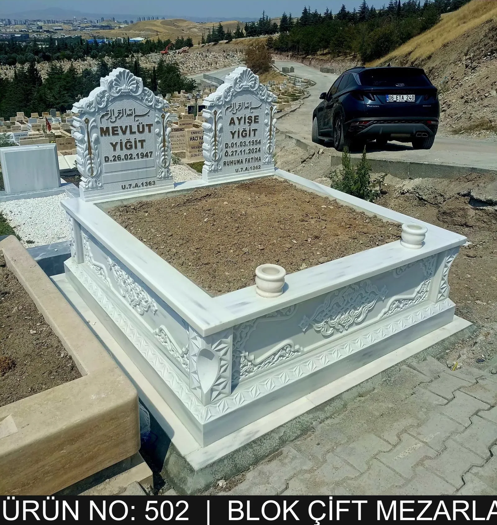 Blok Çift Kişilik Mezarlar — Model #502