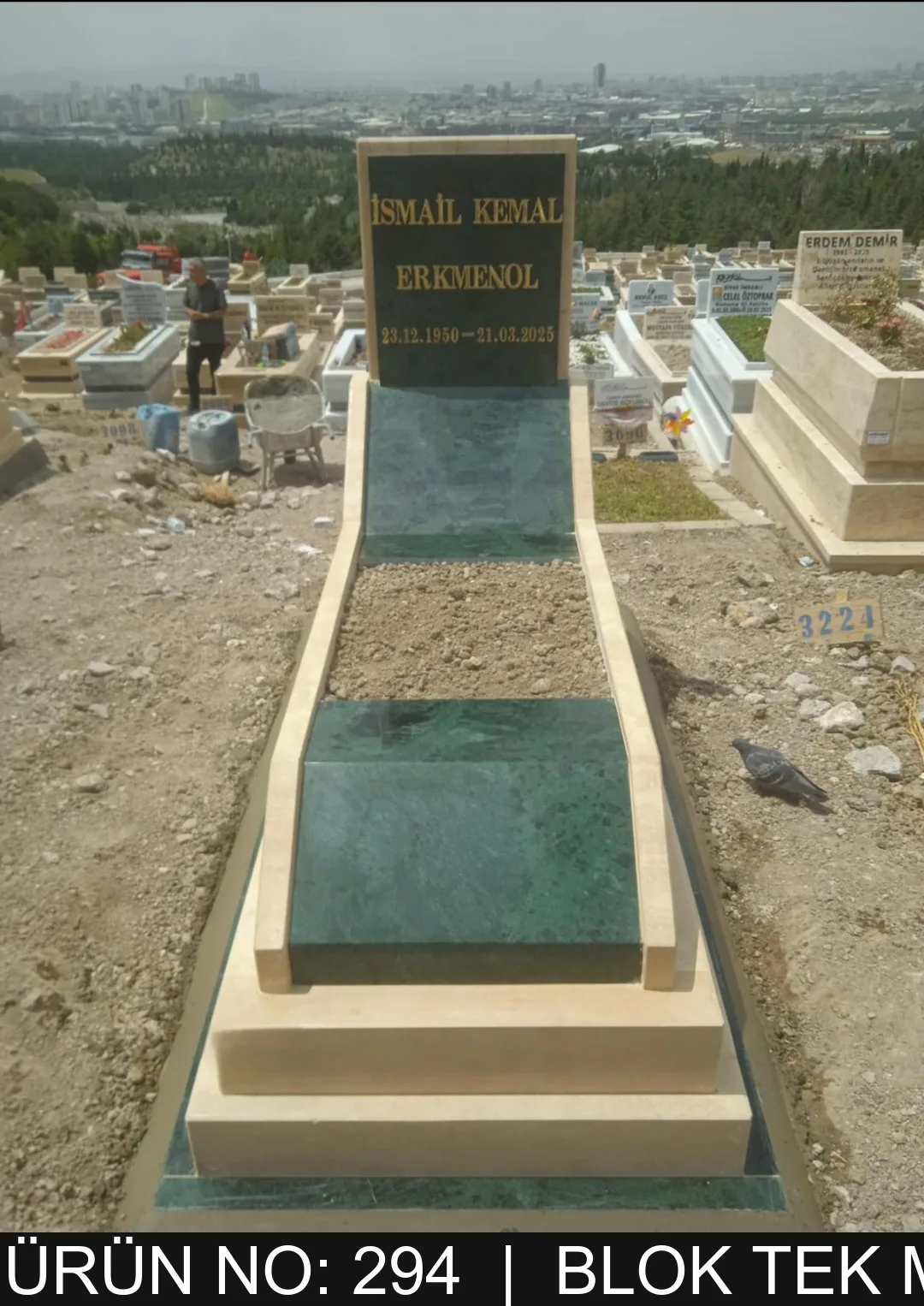 Blok Tek Kişilik Mezarlar — Model #294