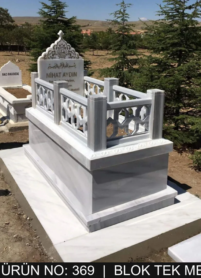 Blok Tek Kişilik Mezarlar — Model #369
