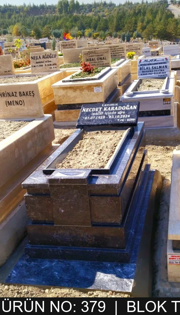 Blok Tek Kişilik Mezarlar — Model #379