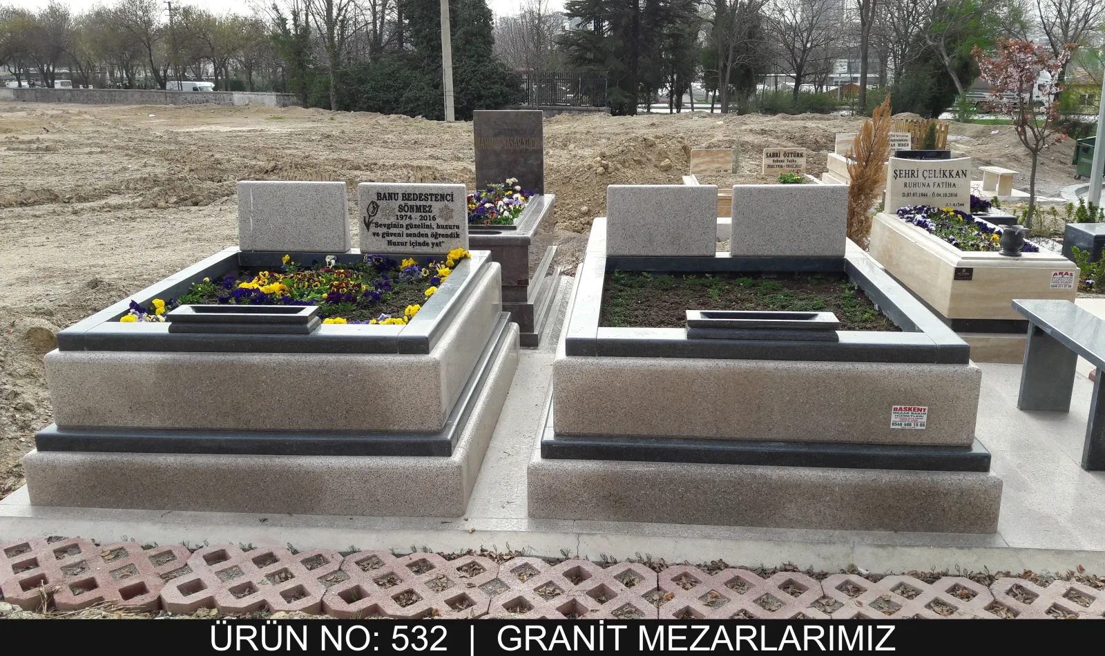 Granit Mezarlar — Model #532