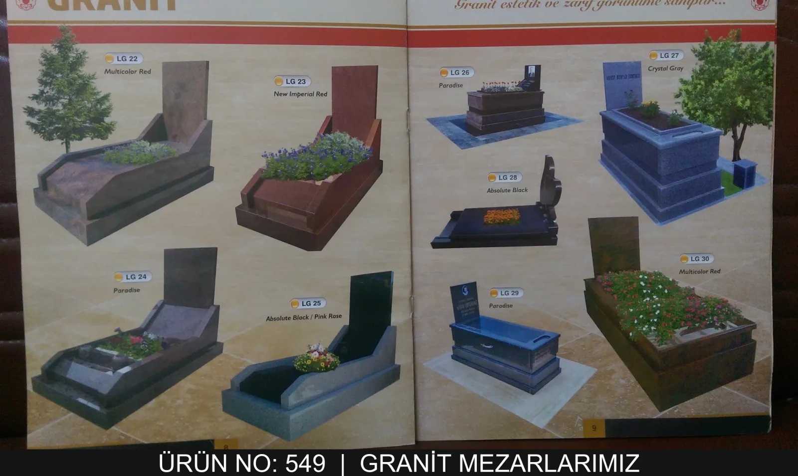 Granit Mezarlar — Model #549