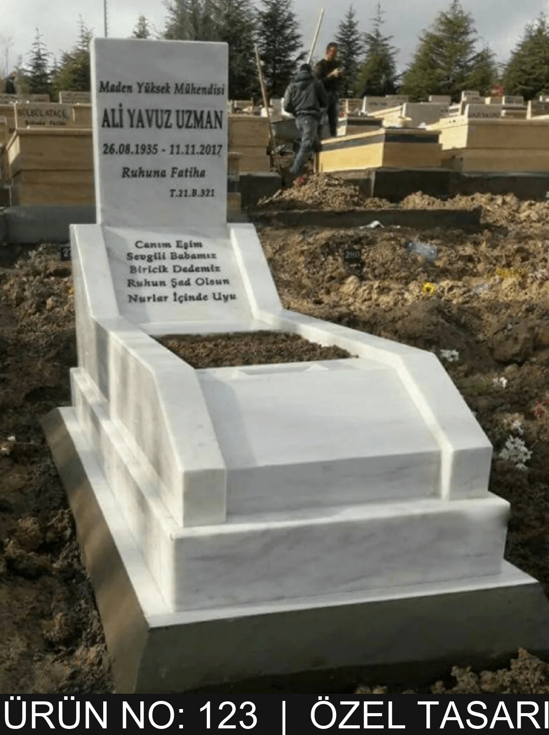 Özel Tasarım Mezarlar — Model #123