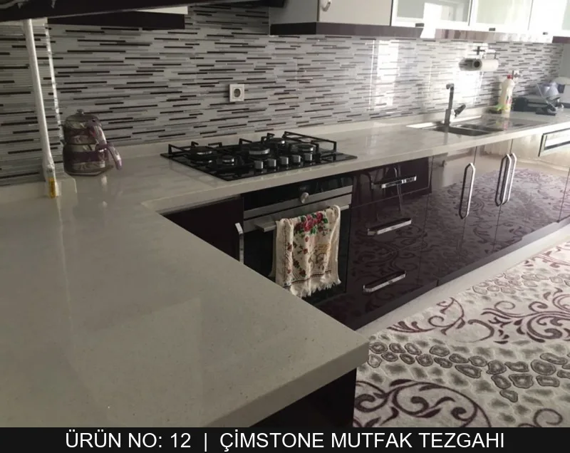 Cimstone Mutfak Tezgahları — Model #12