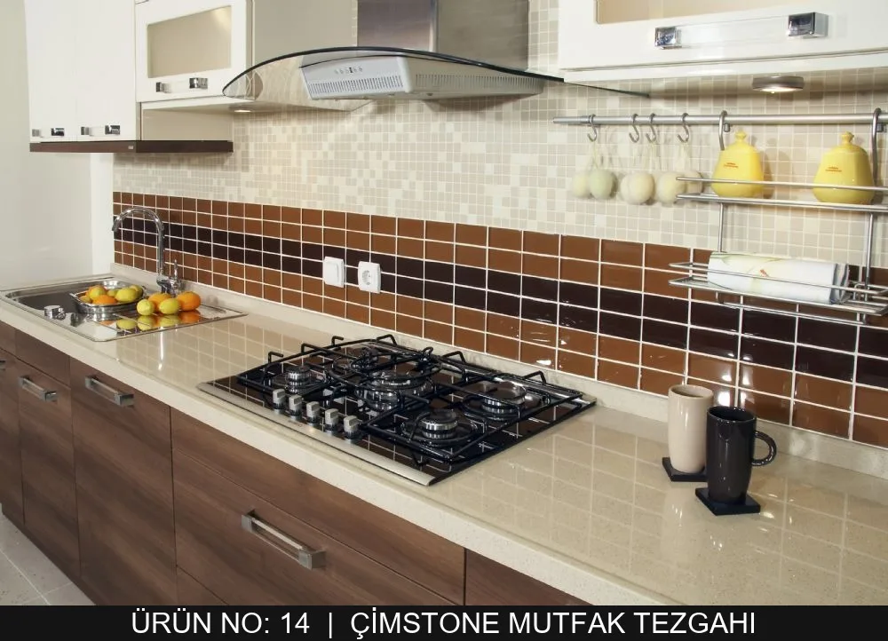 Cimstone Mutfak Tezgahları — Model #14