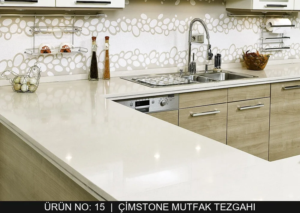 Cimstone Mutfak Tezgahları — Model #15