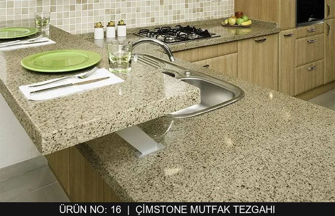 Cimstone Mutfak Tezgahları — Model #16