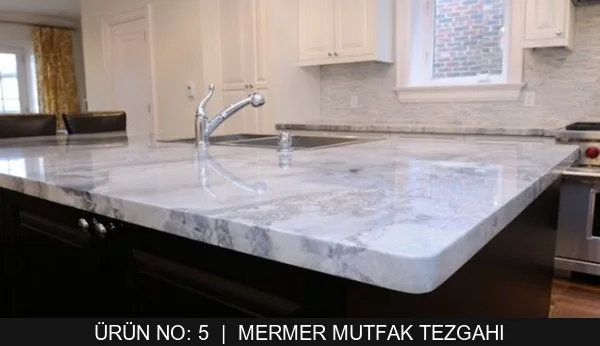 Mermer Mutfak Tezgahları — Model #5