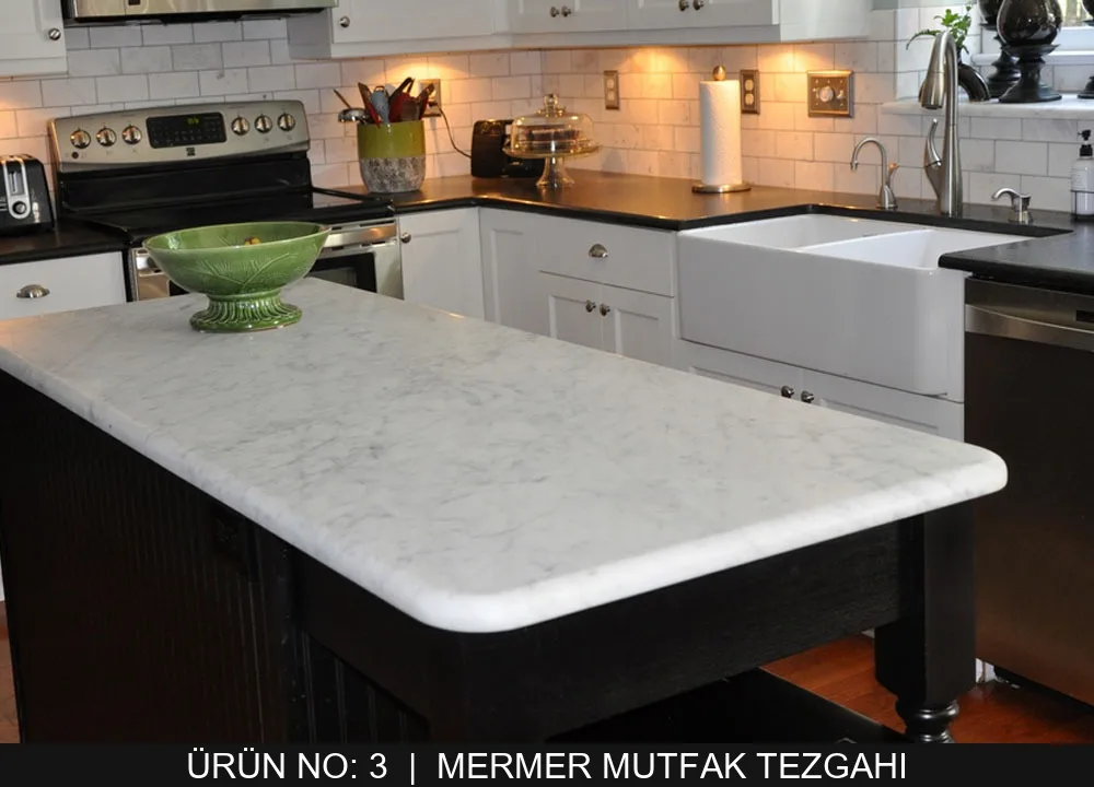 Mermer Mutfak Tezgahları — Model #6