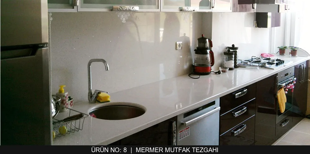 Mermer Mutfak Tezgahları — Model #8