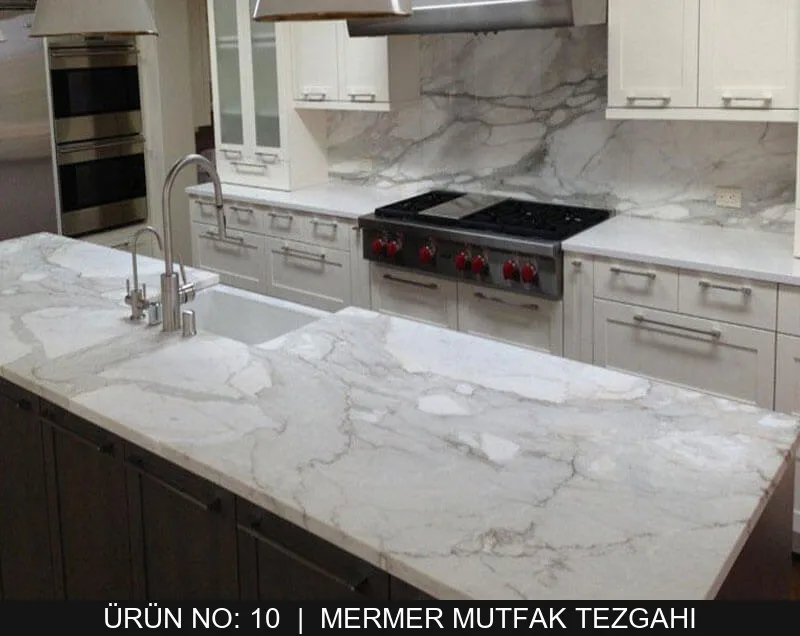 Mermer Mutfak Tezgahları — Model #10